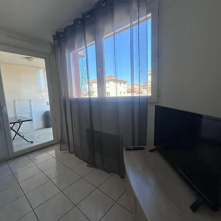 公寓 Palma Pour 2 Personnes Avec Terasse 佩皮尼昂